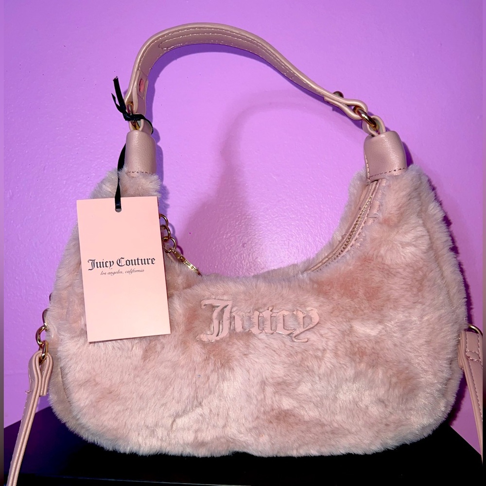 Pink Blush Juicy Couture Shoulder/Crossbady Bag.